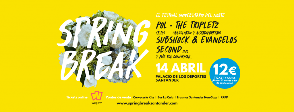 Primeras confirmaciones Spring break Santander 2017
